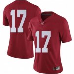 Women's Alabama Crimson Tide #17 Jaylen Waddle Crimson Limited NCAA College Football Jersey 2403ITBN8